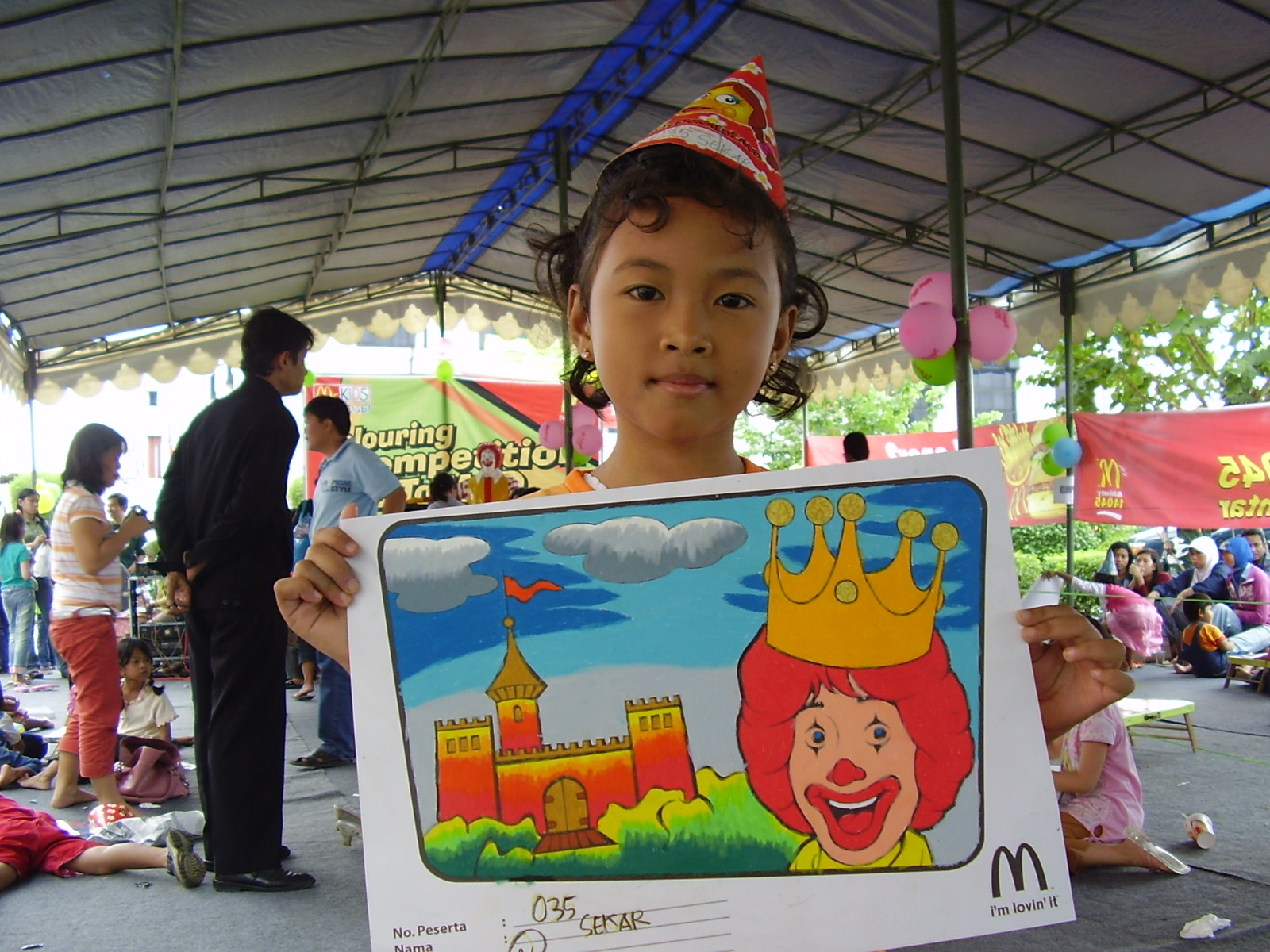 Lomba Mewarnai Mcd Ada Lomba