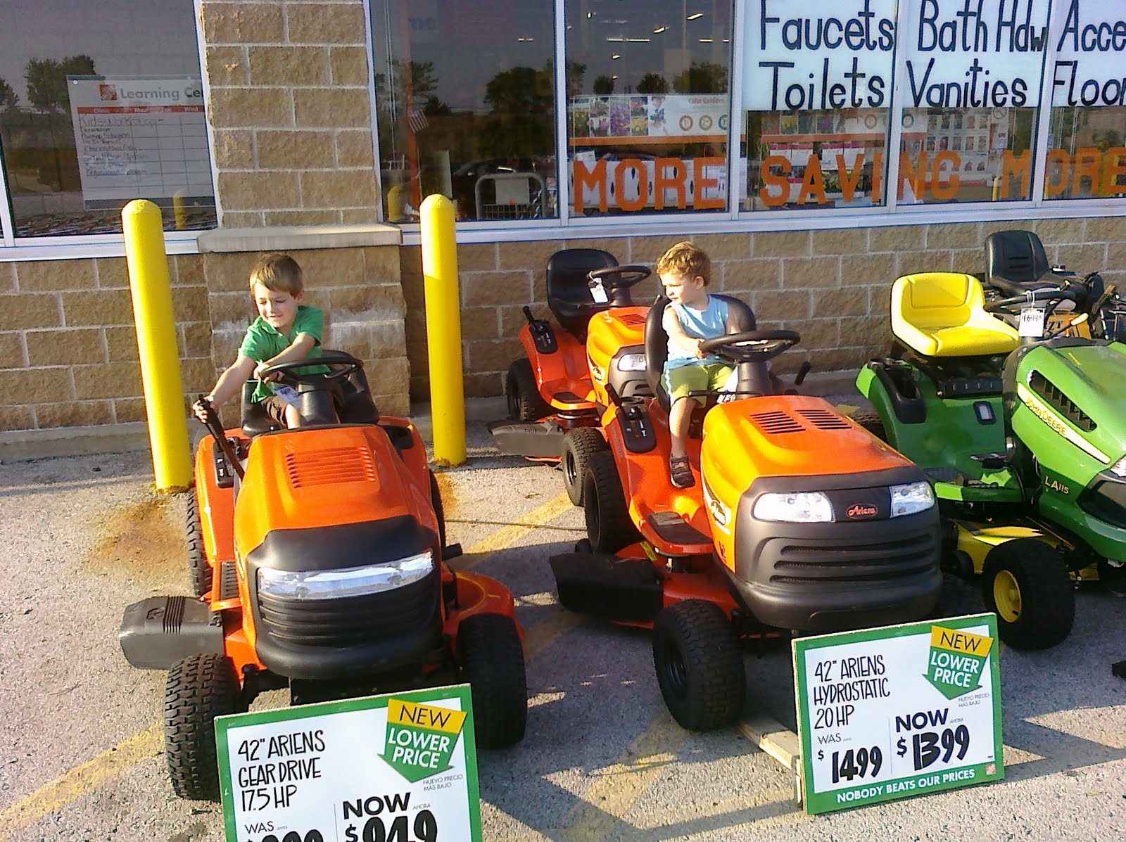 The Wollen Kids Tractors at Home Depot
