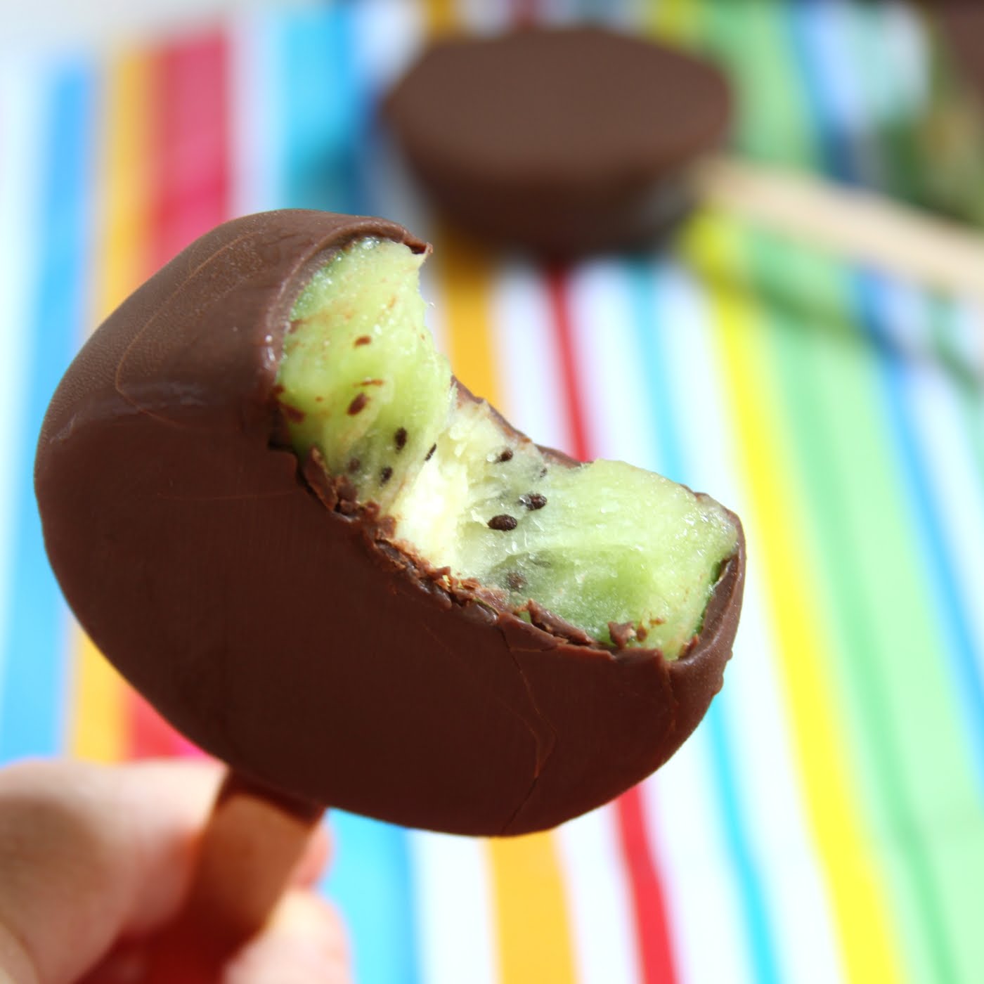 ShowFood Chef Chocolate Kiwi Popsicles Simple Saturday