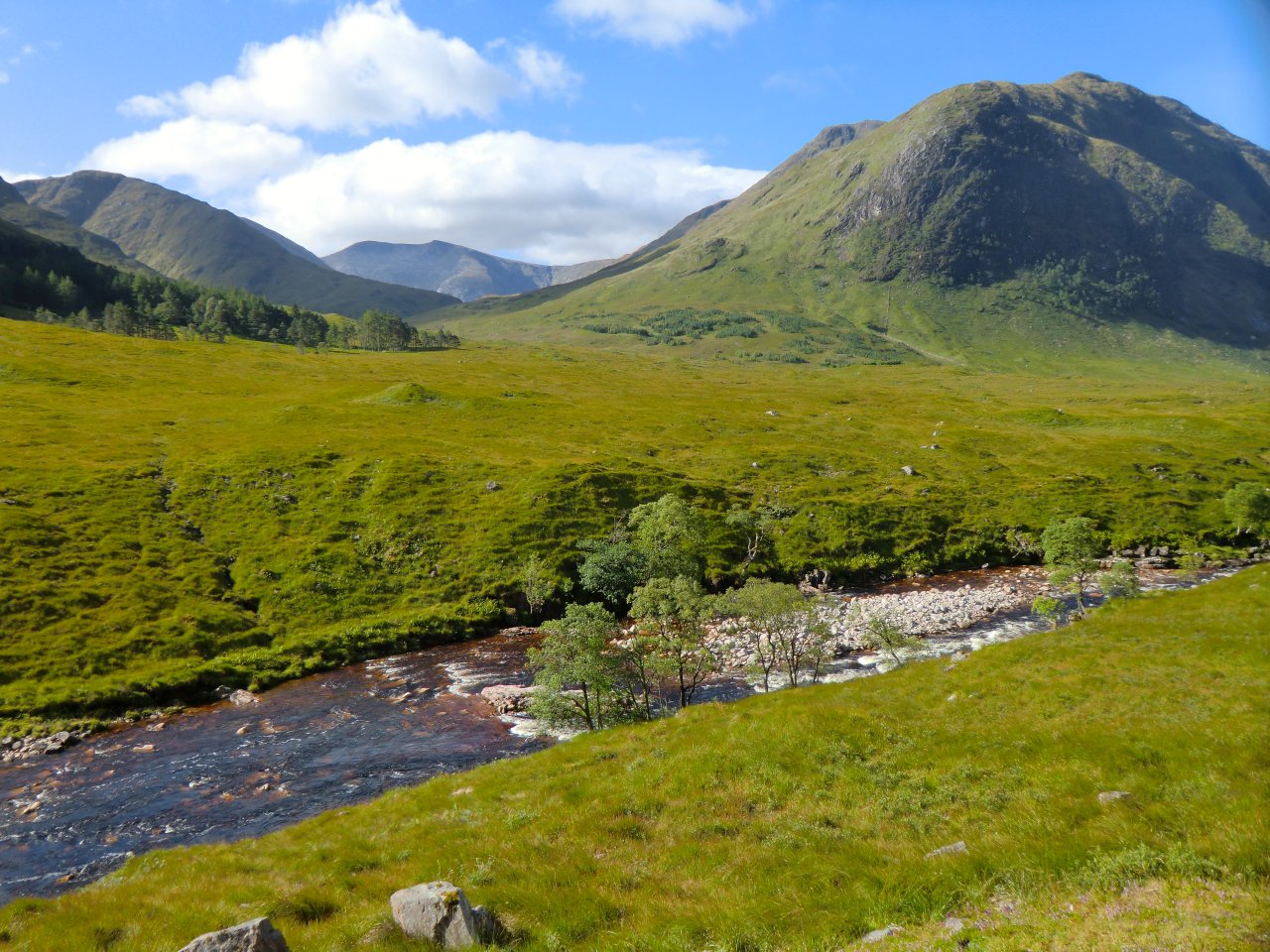 Unterwegs Glen Etive und Glen Orchy