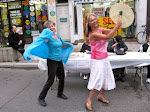 Dancing on Bloor St.