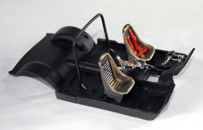 Model Car Builder Blog 55 Chevy GasserInterior is finished