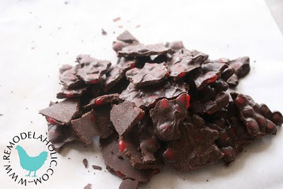 red+hot+chocolate+bark | Hodge Podge of Valentine’s Day Ideas | 11 |