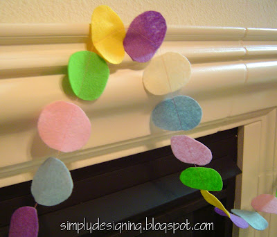 easter+egg+garland+3 | The Changing of the Guard...the Easter fun is beginning! | 9 |