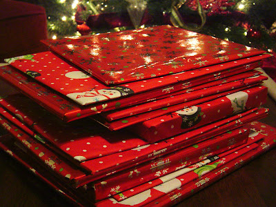 Christmas+Books+wrapped+edited New Christmas Tradition - Christmas Books 9