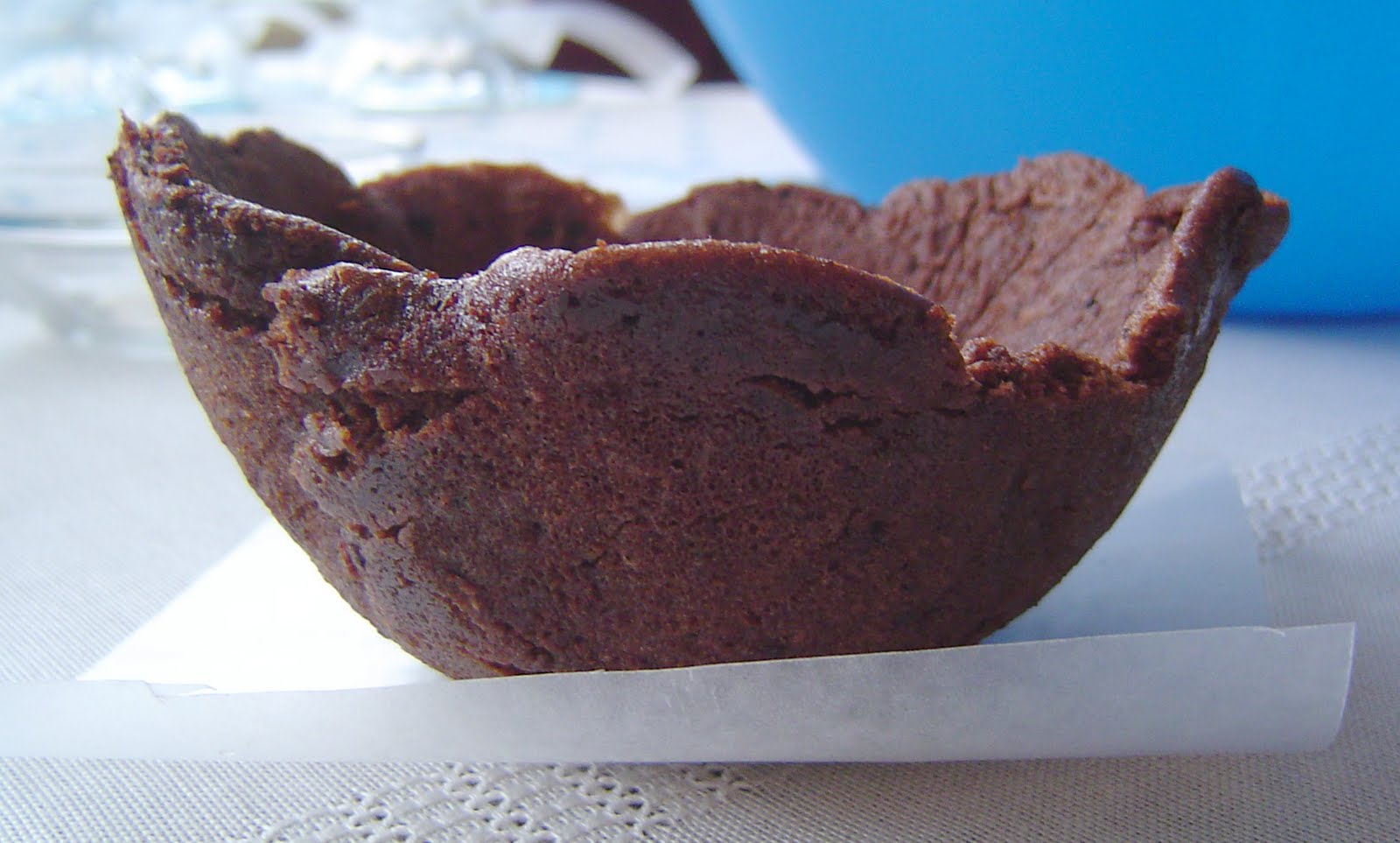 Chocolate Waffle Bowls