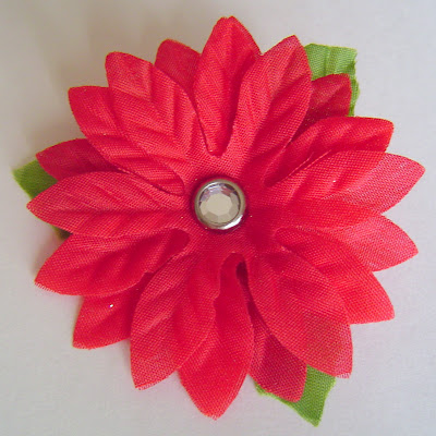 Poinsetta | Flower Hairbow Tutorial - Holiday Edition | 18 |