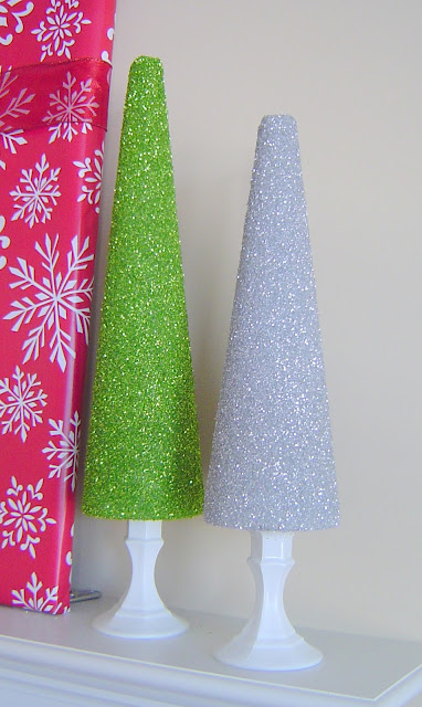 Glitter+Trees+Green+and+Silver | Glitter Trees | 6 |