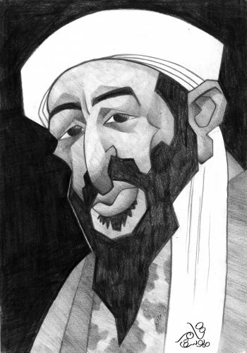 funny osama in laden cartoon. Osama Bin Laden Animated Funny