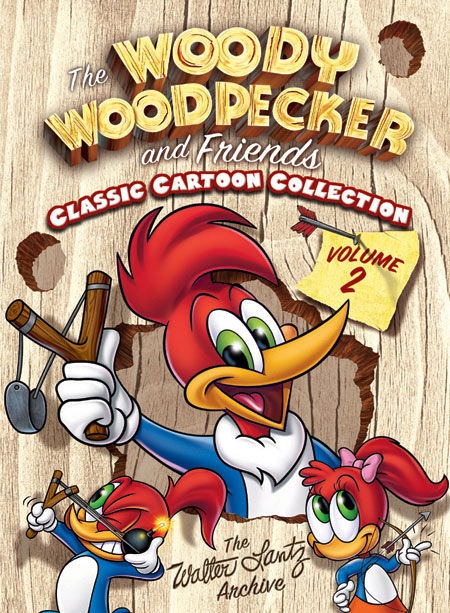 Woody Woodpecker is an animated cartoon 