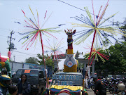 beim traditionellen "Garten Festival" in Semarang