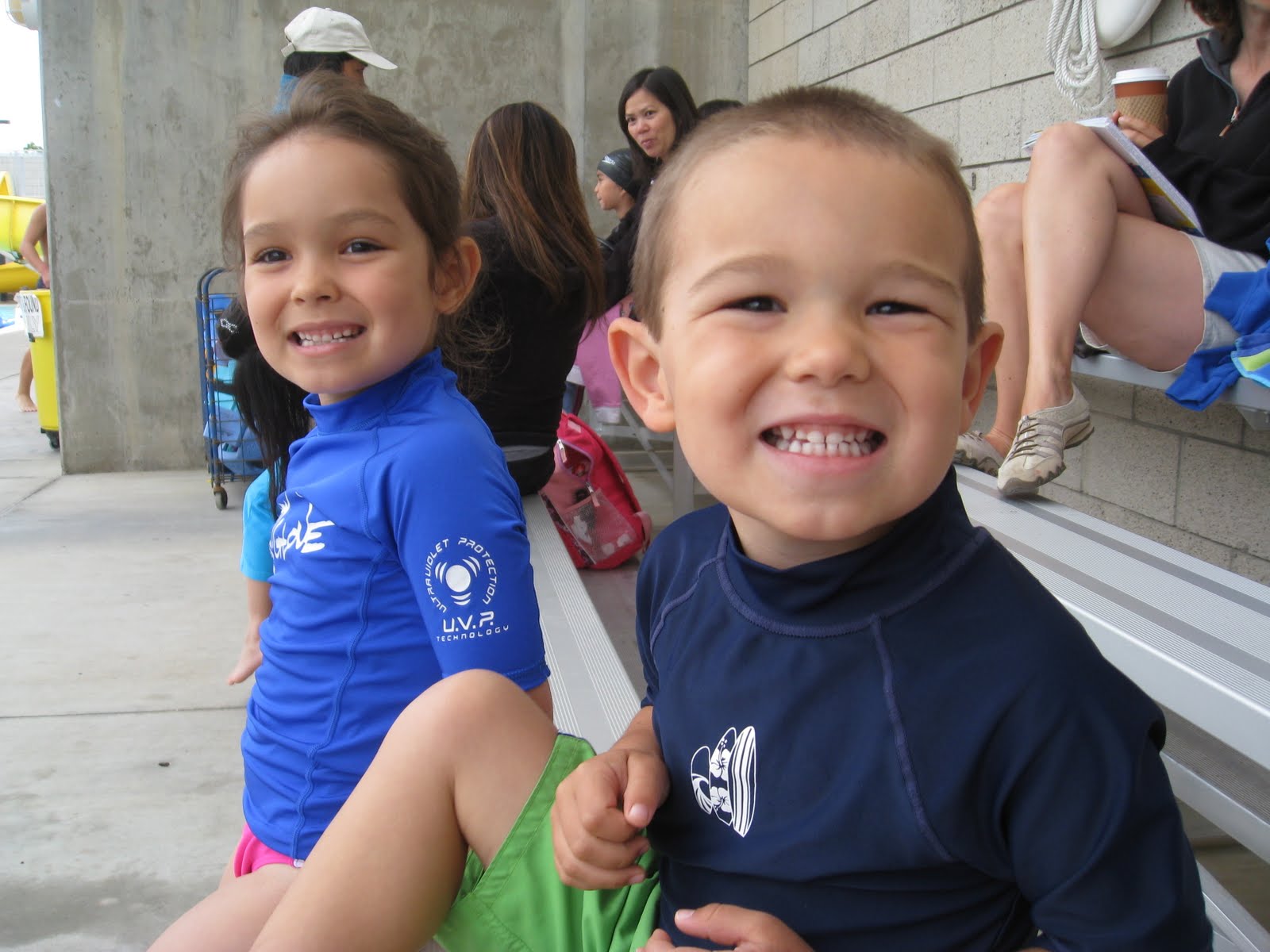 The Chronicles of a Brother and a Sister......: Swim Lessons