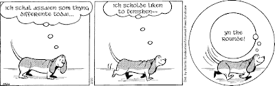 Fred Basset Cartoon