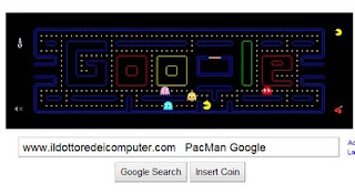 logo google pacman