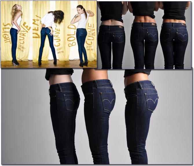 calça jeans perfeita no corpo