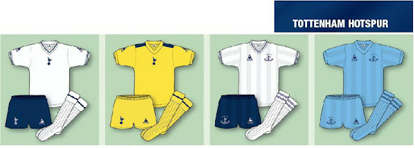 Tottenham Hotspur Football Shirt History Tottenham Hotspur Kit 1980 81 1981 82