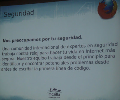 Imagen de la charla Mozilla Paraguay en la Free Software Asunción