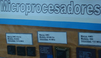 Imagen del Museo Informático Histórico en la ETyC 2010