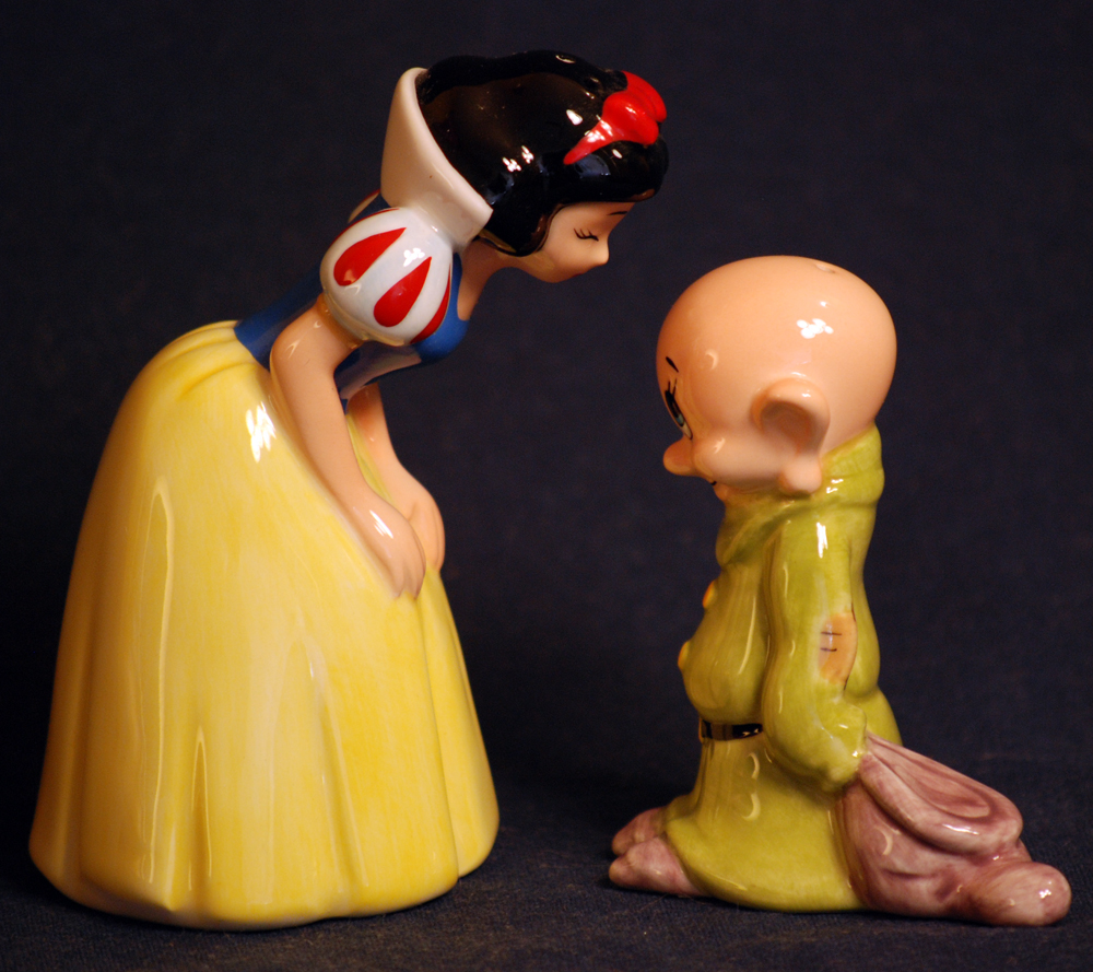 Filmic Light Snow White Archive Salt & Pepper Shakers Snow White