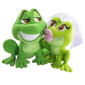 princess and the frog figure set