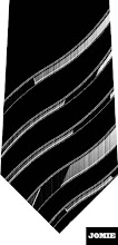 Black 5 Lines Design (Silk)