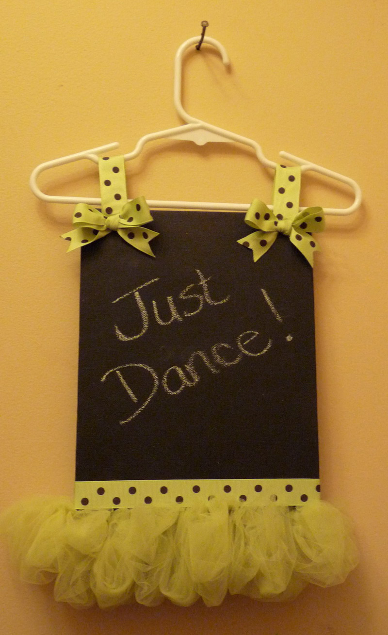 Beyond the Fringe Chalkboard Craft