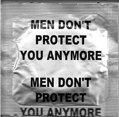 Men don't protect you anymore - Jenny Holzer