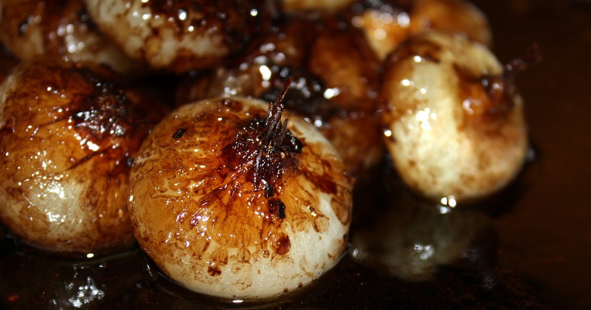 In the kitchen with Nick It's like candy for Vegans..... Caramelized Balsamic Boiler Onions