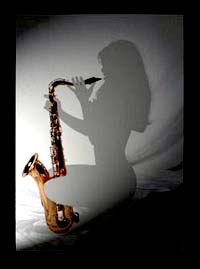 Naked Lady Saxophone