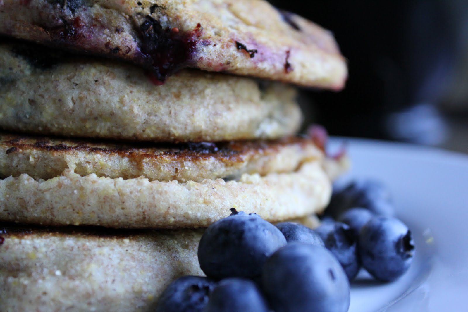 Whole Wheat Vegan Blueberry Stuffed Pancakes Healthy Girl's Kitchen