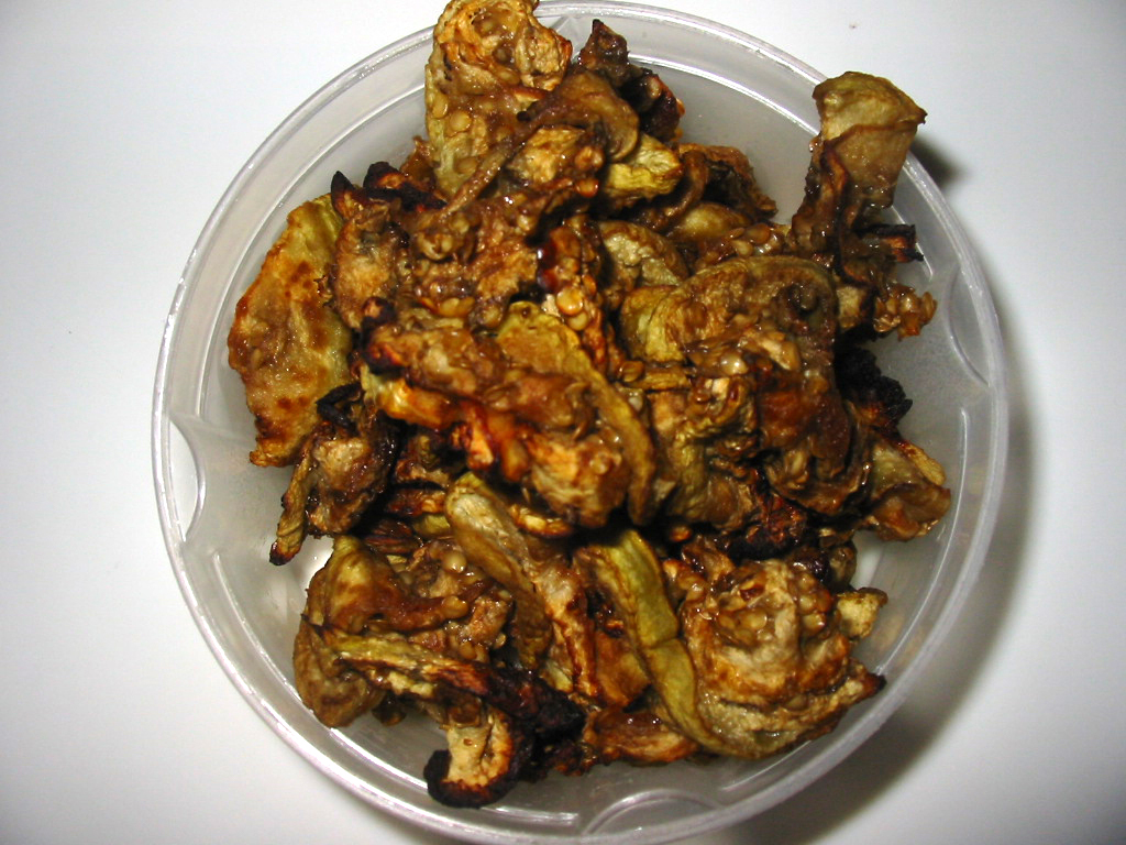Eggplant bacon, you say? Yep.