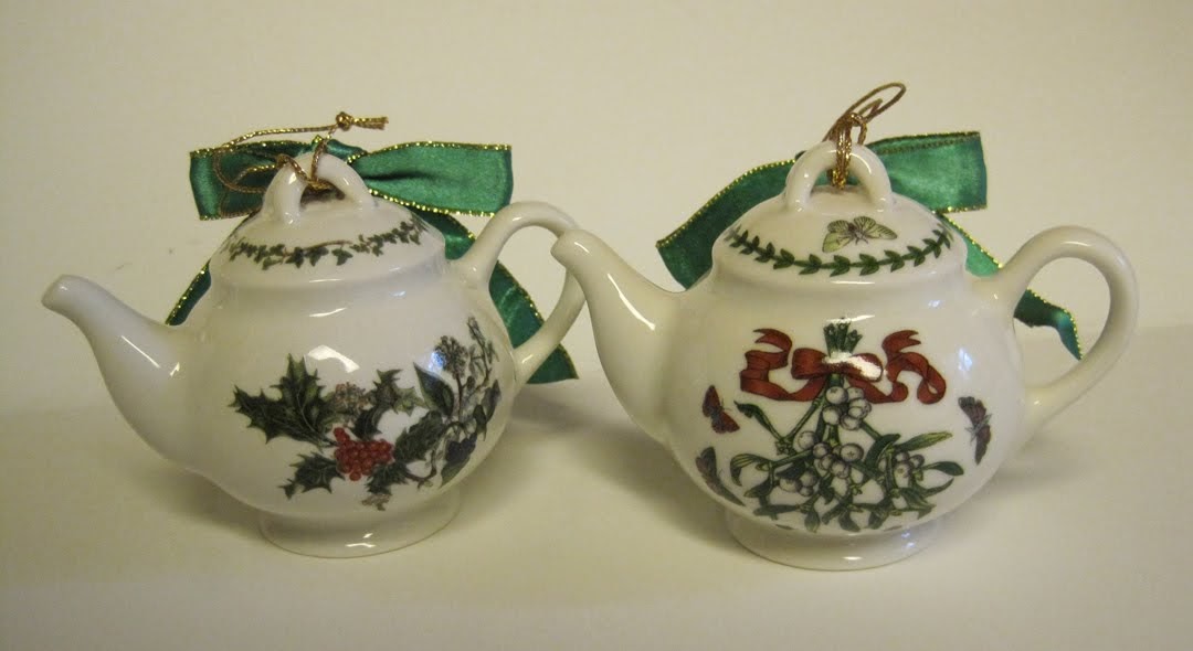 Tea With Friends Portmeirion Teapot Ornaments