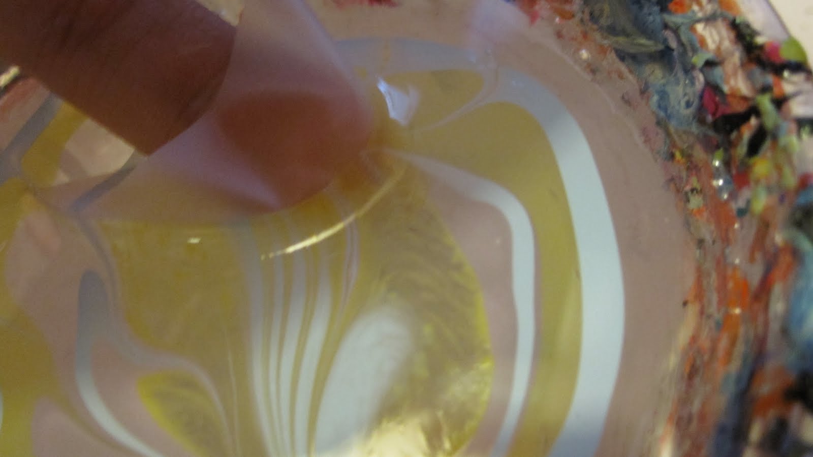 Painted Tips Water marbling 101