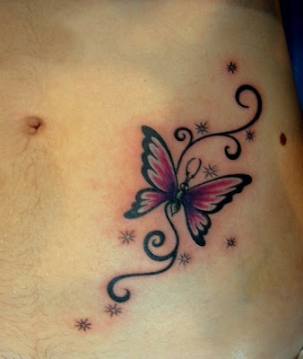 smal butterfly tattoos. Popular choices among first timers are the wings 