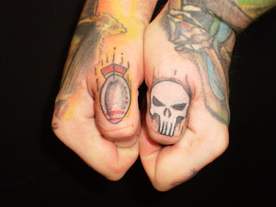 Skull Tattoo and Rocket Tattoo. at 6:51 AM. Labels: Finger Tattoo Design