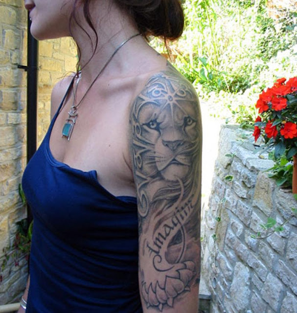 Leo Tattoos For Women Tattowmag