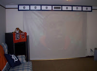 view of big screen in Tigers Room