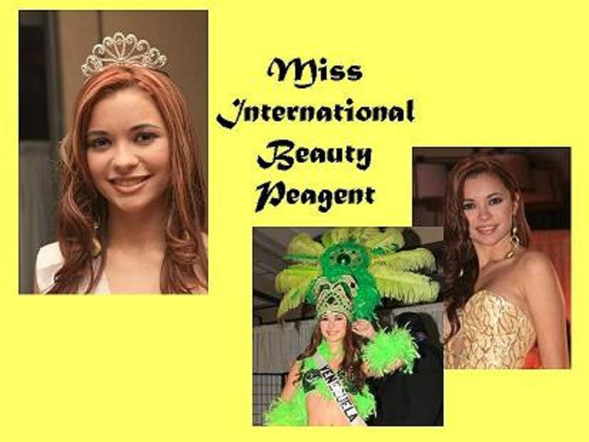 Miss International Beauty Peagent