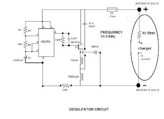 battery desulfator circuit