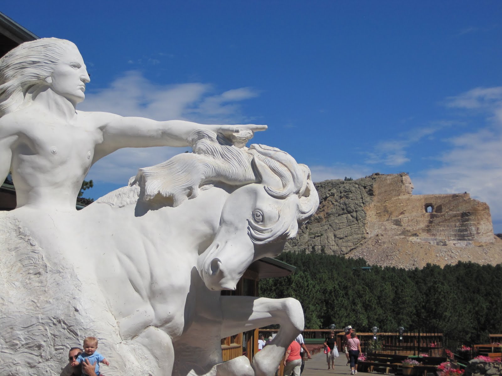 From The Badlands to The Tetons Day Thnree Mount Rushmore, Crazy