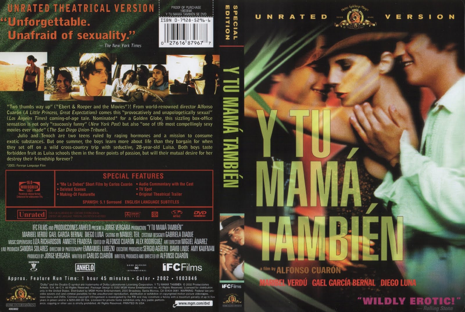 Y Tu Mam Tambin 2001 - IMDb