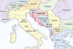 Croatia's location (in pink)