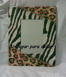 Espejo Animal Print