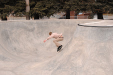Chris having some fun at the Skatepark in Idaho Falls