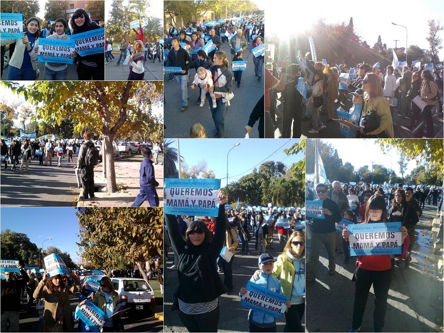 "MARCHA POR LA FAMILIA - SAN JUAN, 29 de Mayo de 2010"