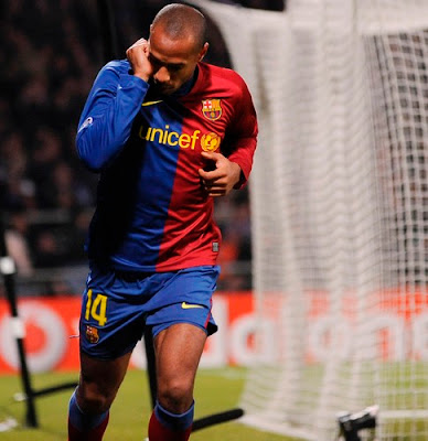 Thierry Henry, Stade de France, Arsenal 1-2 Barcelona,