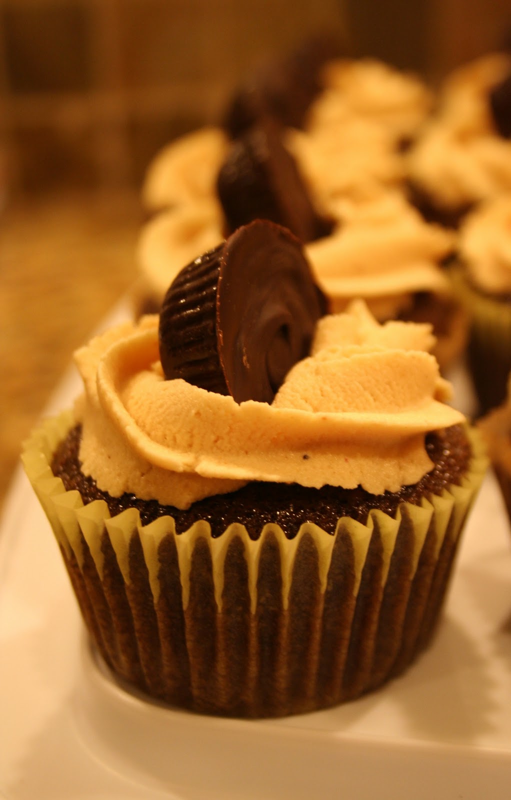 Growing Up Veg Vegan Chocolate Peanut Butter Cup Cupcakes