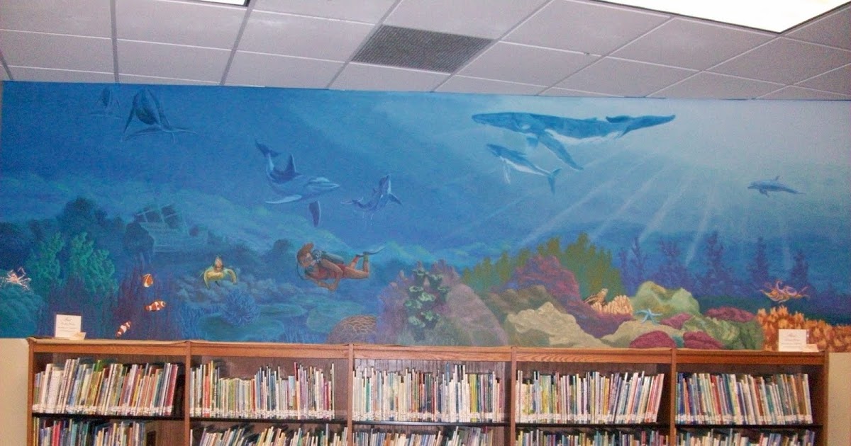 Manlius Library Coral Reef Our New Mural