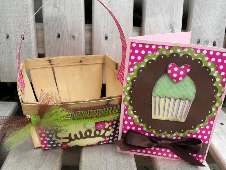Little Paper Sprinkles Cupcake Card & Sweet Box!