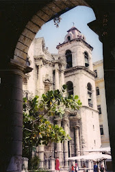 View of the Cathedral from a Sidewalk Cafe